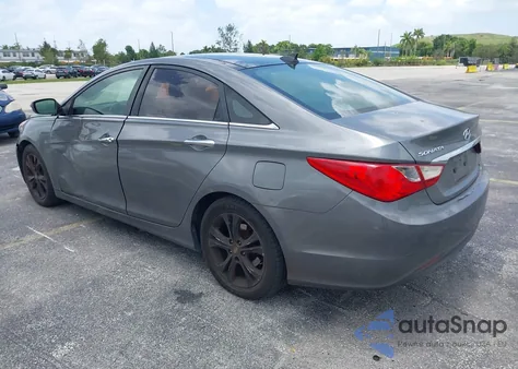 2012 Hyundai Sonata 2.4L Limited из США, поврежденный, VIN 5NPEC4AC9CH450833